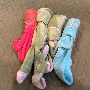 Woman’s ski socks Socks Pack - Pink, Green, Blue